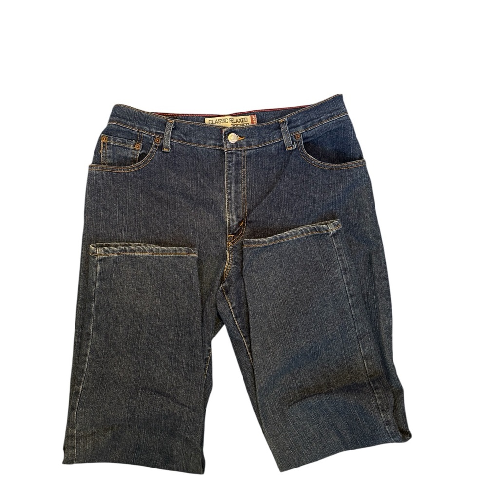 Levi's Women’s Deep Indigo classic relaxed 14M Jeans